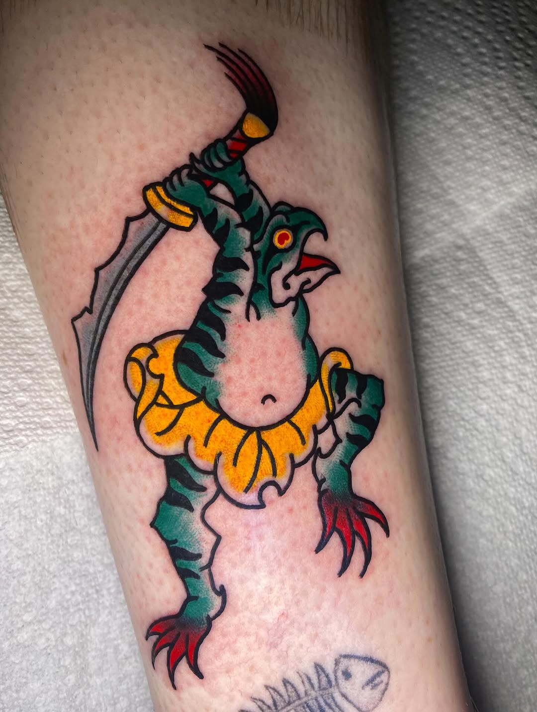 Tattoo by @gunnar_tatts โ american_traditional