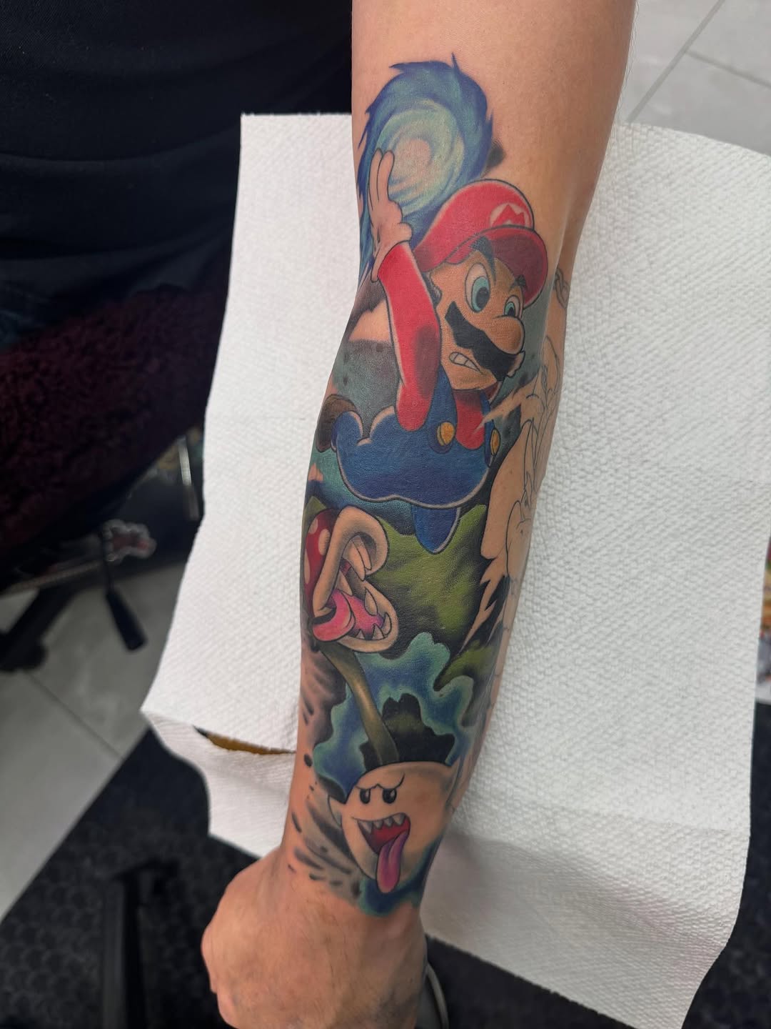Tattoo by @jhowelltattoos — new_school, anime