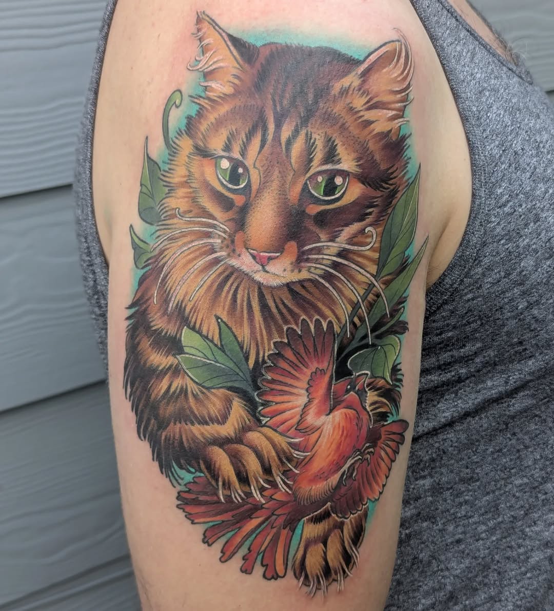 Tattoo by @theswiftstorm — realism, illustrative
