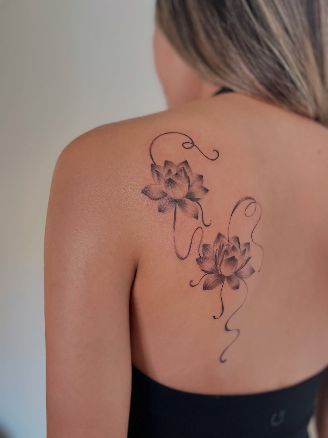 Tattoo by @chibi.inks โ fine_line, black_and_grey