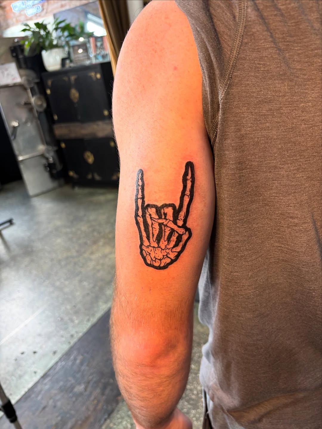 Tattoo by @shiloh.nightshade.ink — black_and_grey