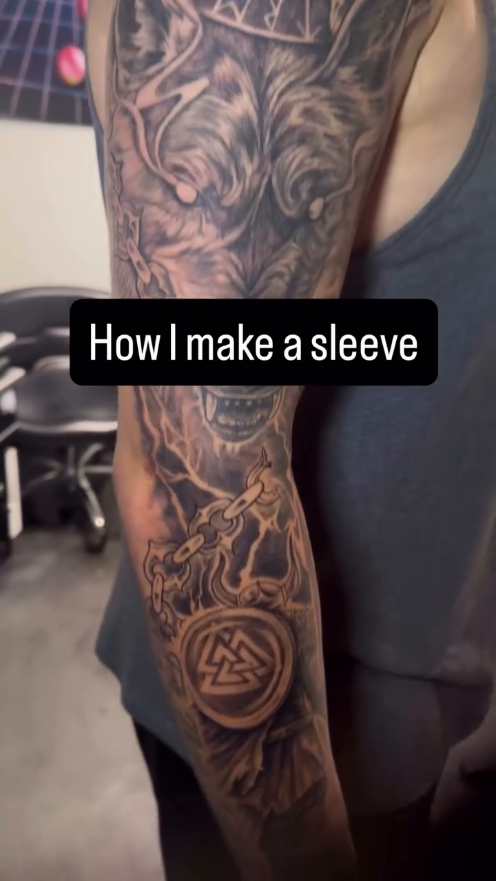 Tattoo by @vonmactattoos — black_and_grey, realism