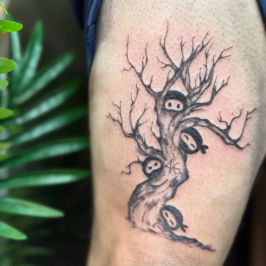 Tattoo by @inksspire — illustrative, black_and_grey