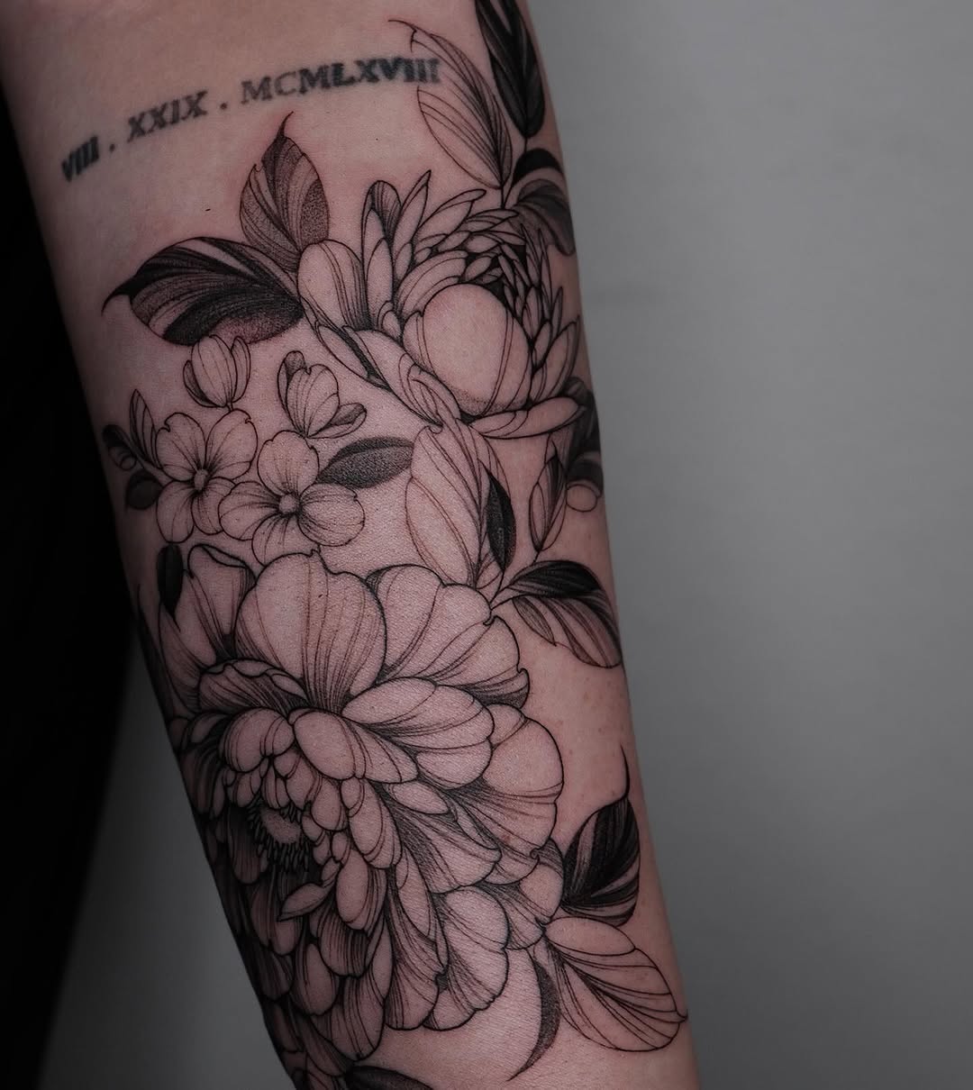 Tattoo by @trixiehg.tattoo — illustrative, black_and_grey