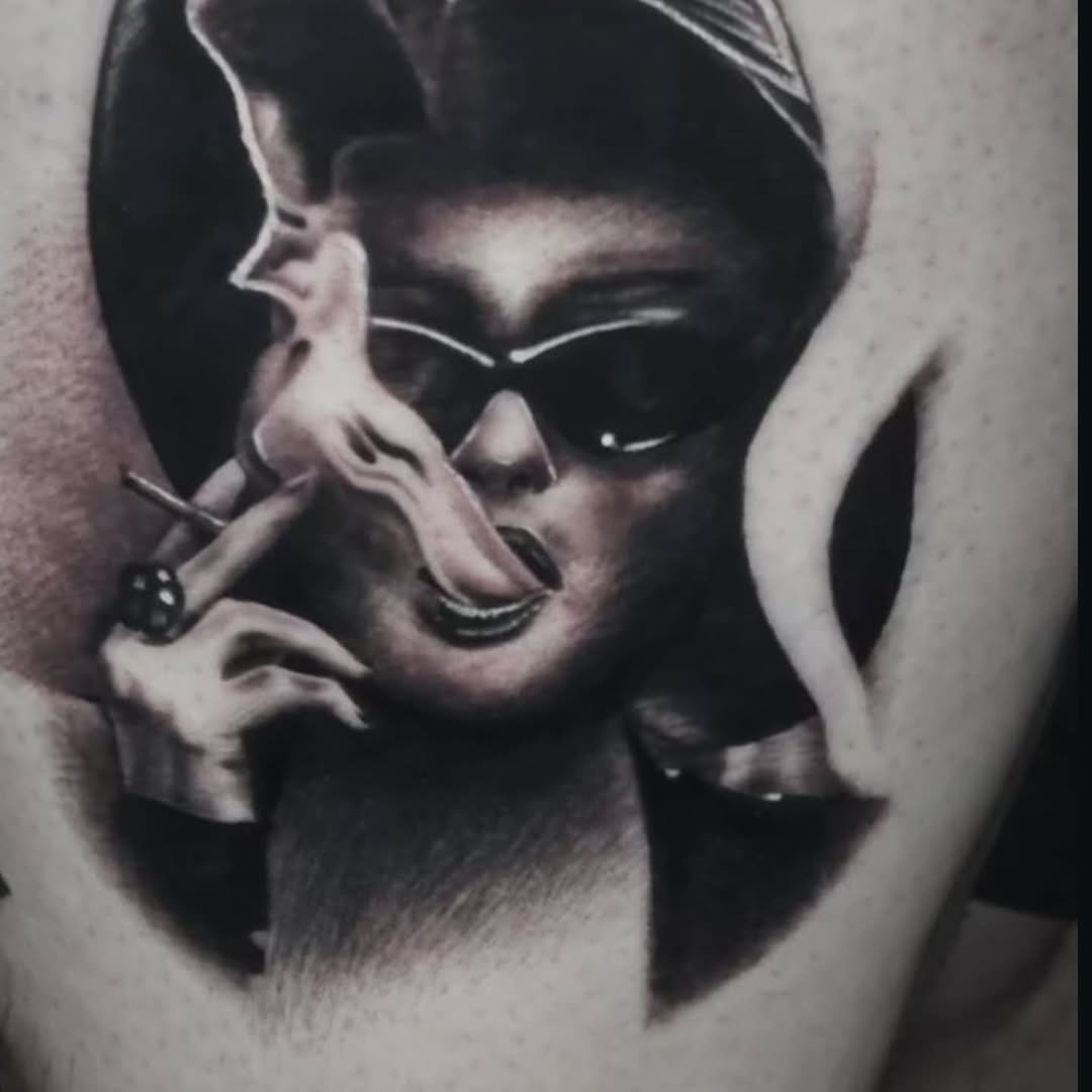 Tattoo by @ericbadantattoos โ realism, black_and_grey