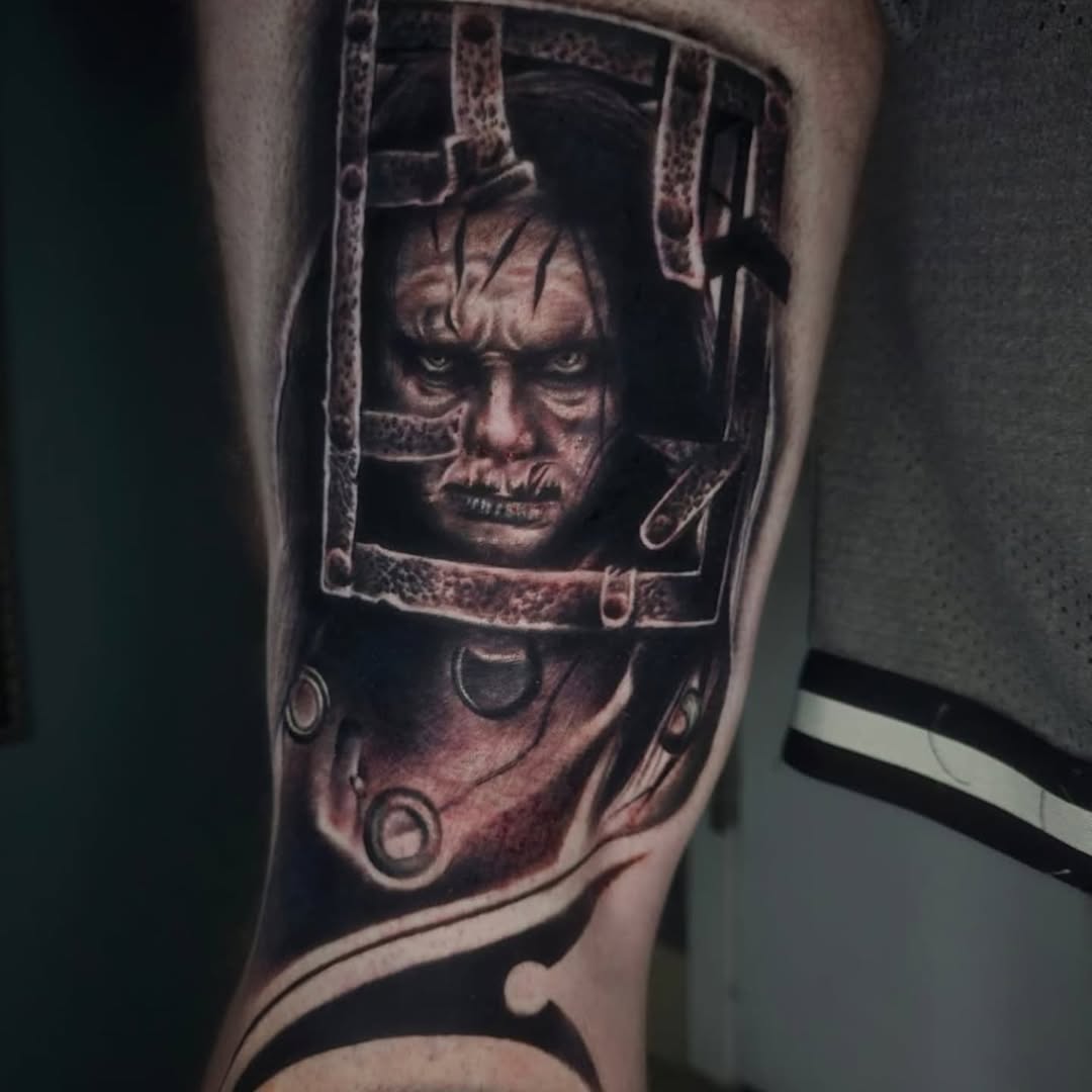 Tattoo by @ericbadantattoos โ realism, dark_realism