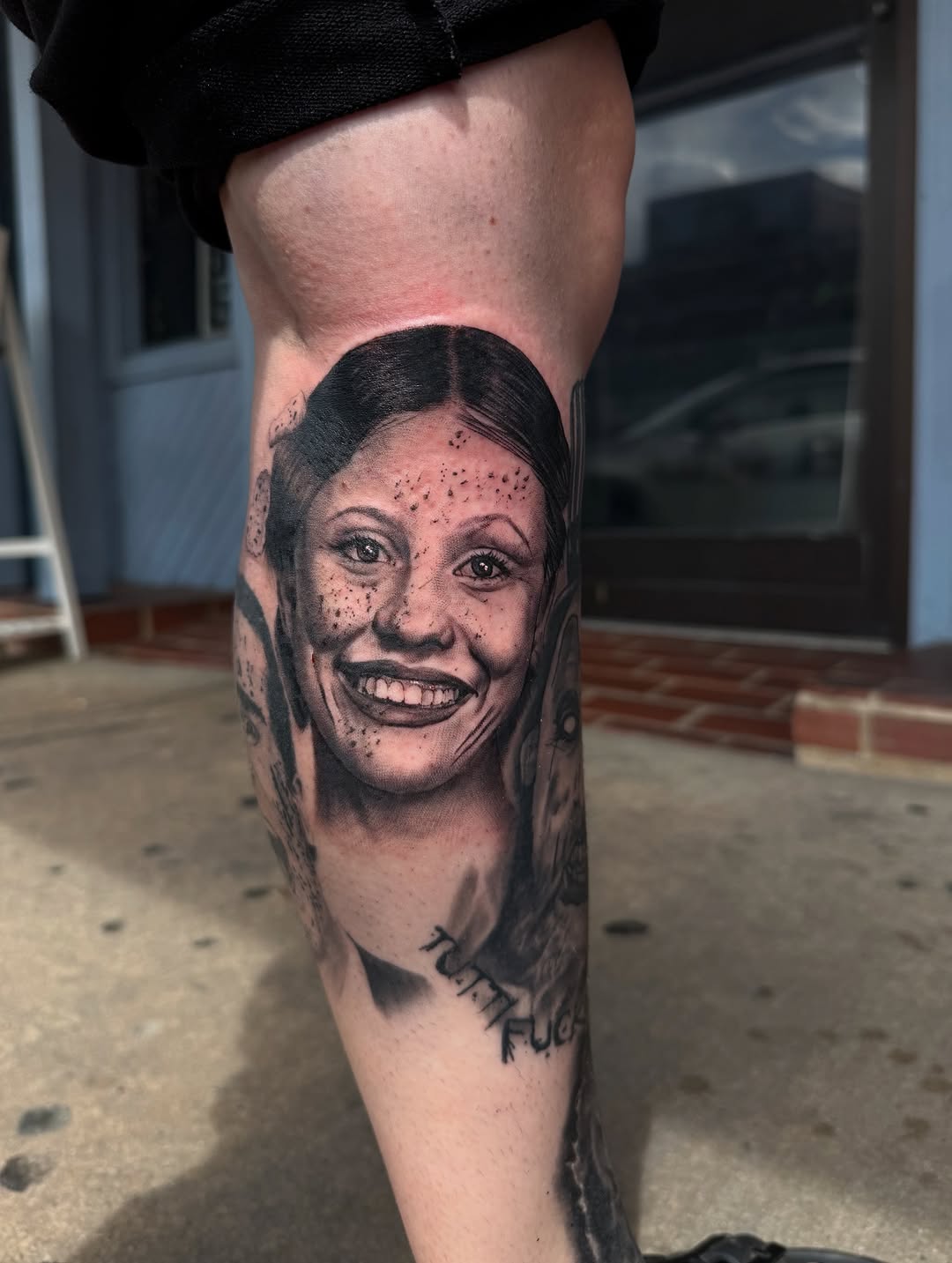 Tattoo by @theehotcoworker — realism, black_and_grey