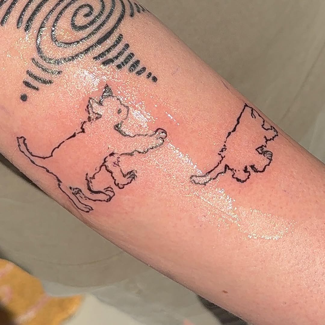 Tattoo by @inkedbycaiah โ sketch
