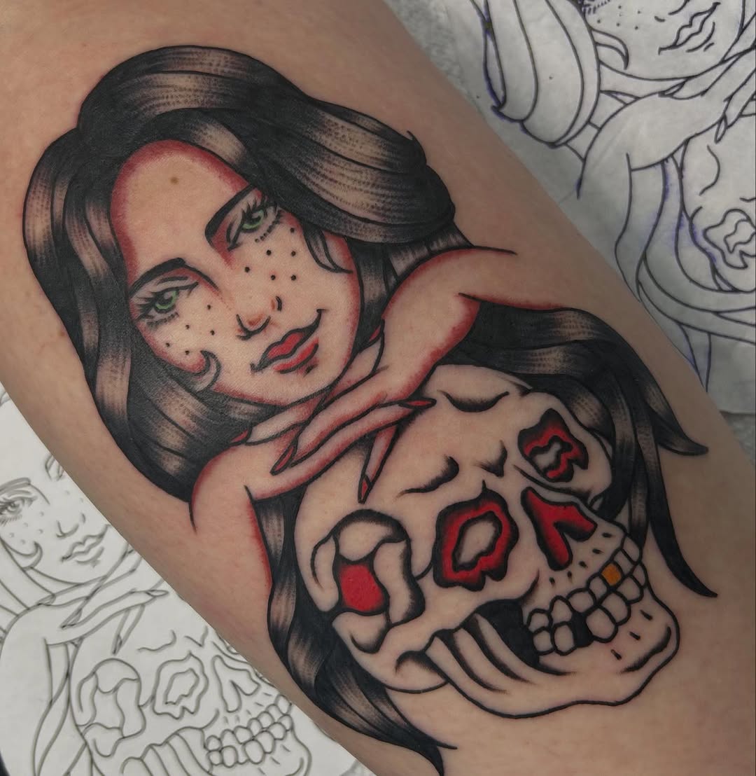 Tattoo by @dylanjamestattooer — american_traditional