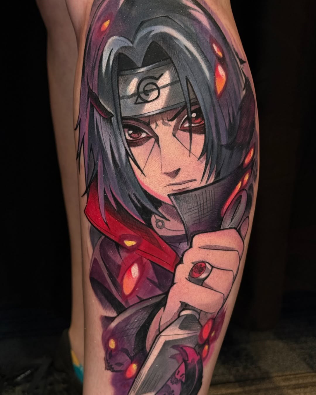 Tattoo by @karaxklenk — anime, realism