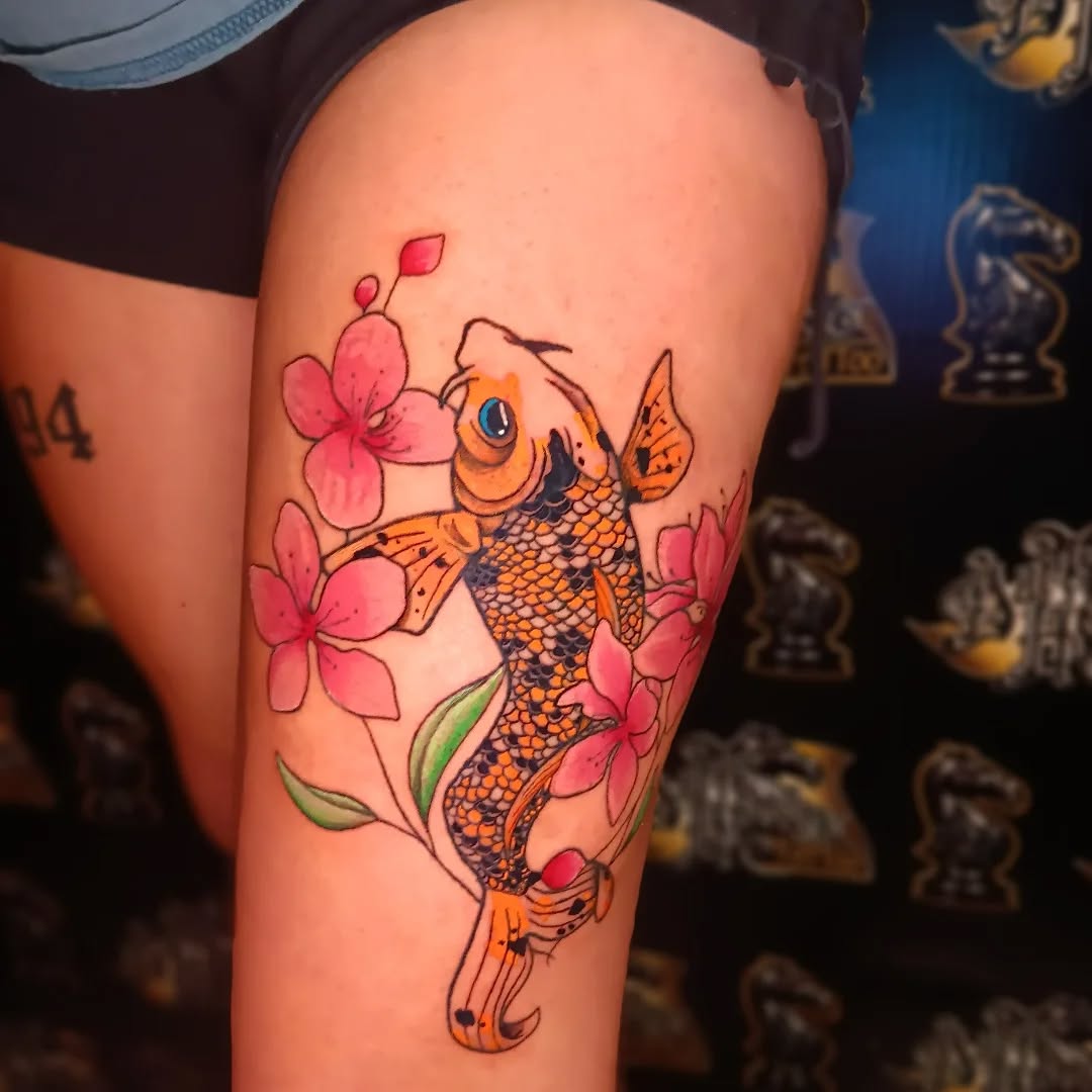Tattoo by @ink.tron — japanese_irezumi, neo_traditional