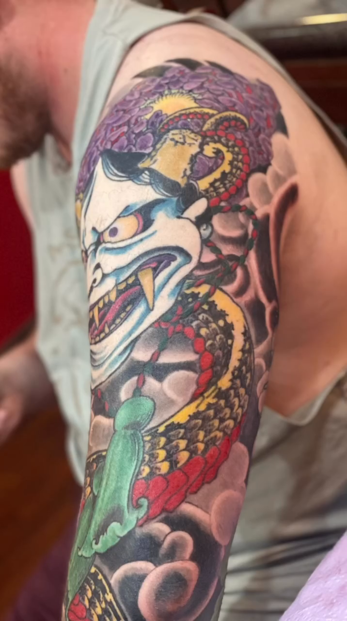 Tattoo by @christophersanders33 — japanese_irezumi