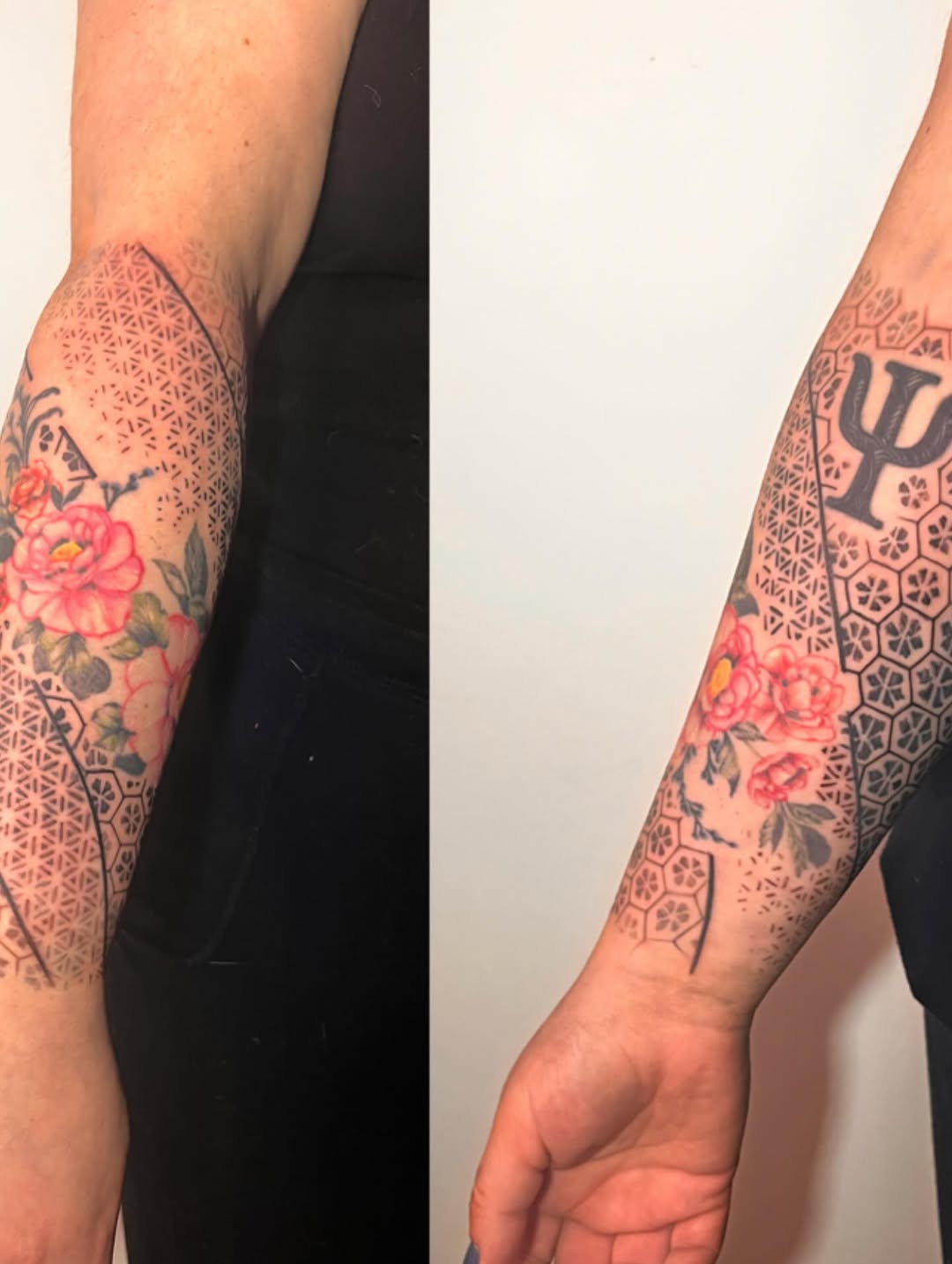 Tattoo by @juan.alondra.tattoo — geometric, realism