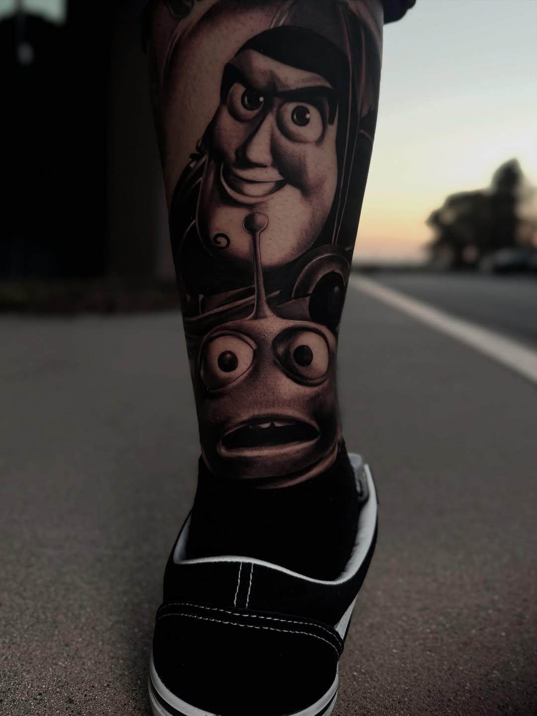 Tattoo by @vibrationss_ — realism, black_and_grey