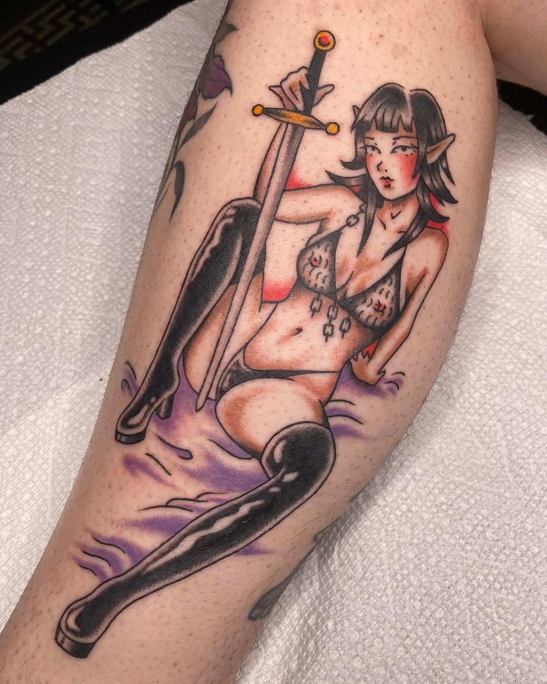 Tattoo by @morgana.sutherland — neo_traditional, american_traditional