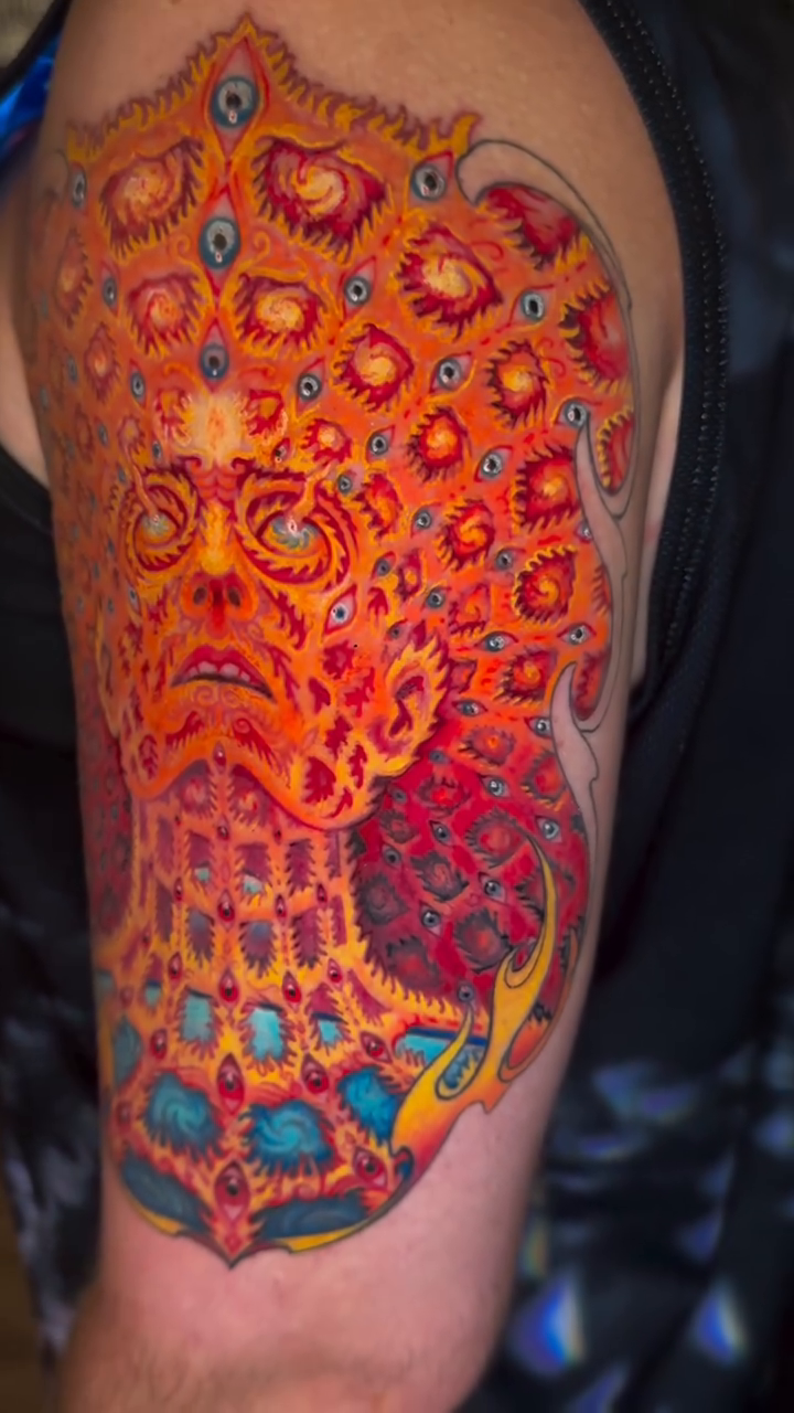 Tattoo by @willardtattoos — geometric, ornamental
