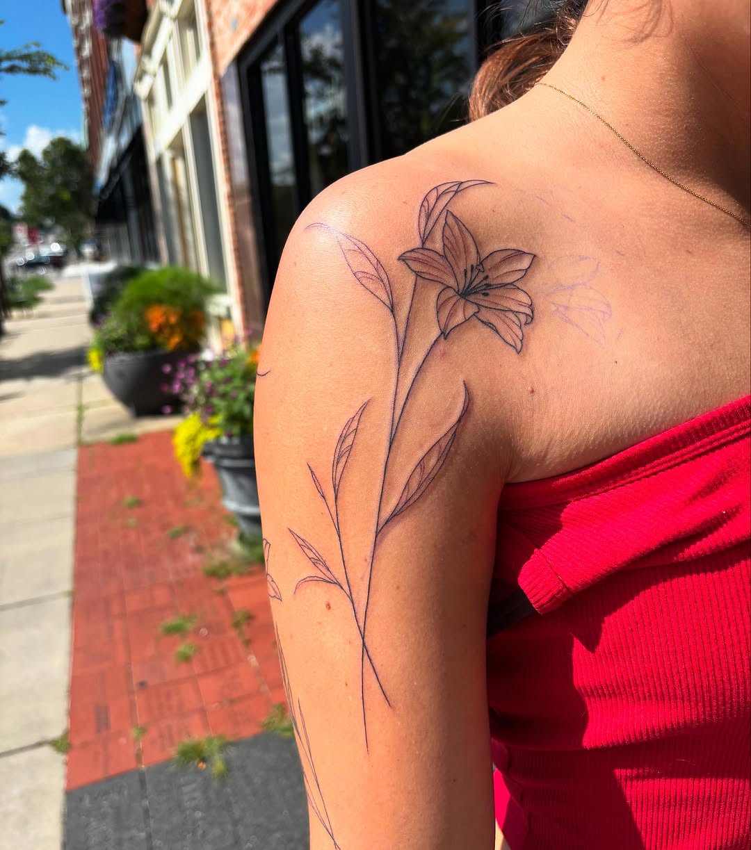 Tattoo by @kathleentattoos — fine_line