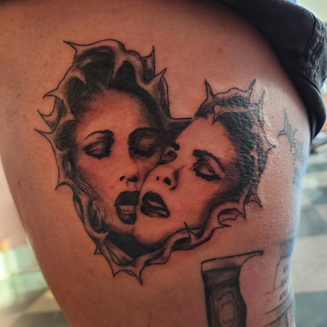 Tattoo by @davidnashart — realism, dark_realism