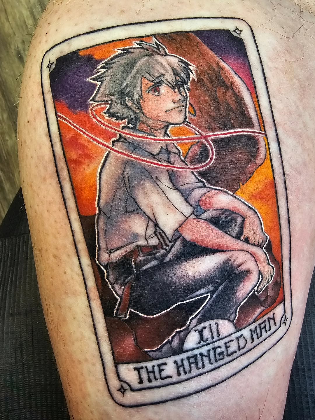 Tattoo by @tatoutofhell — anime, lettering_script