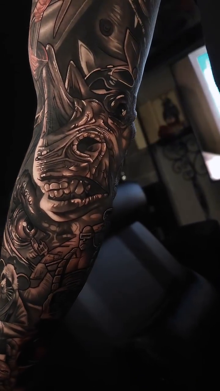 Tattoo by @jakeingersoll_sdt β realism, dark_realism