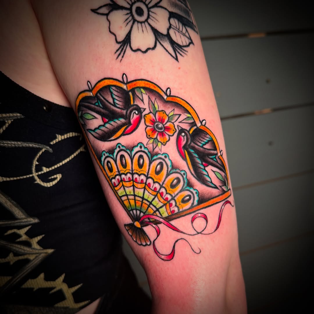 Tattoo by @squirt.tattoos — american_traditional, illustrative