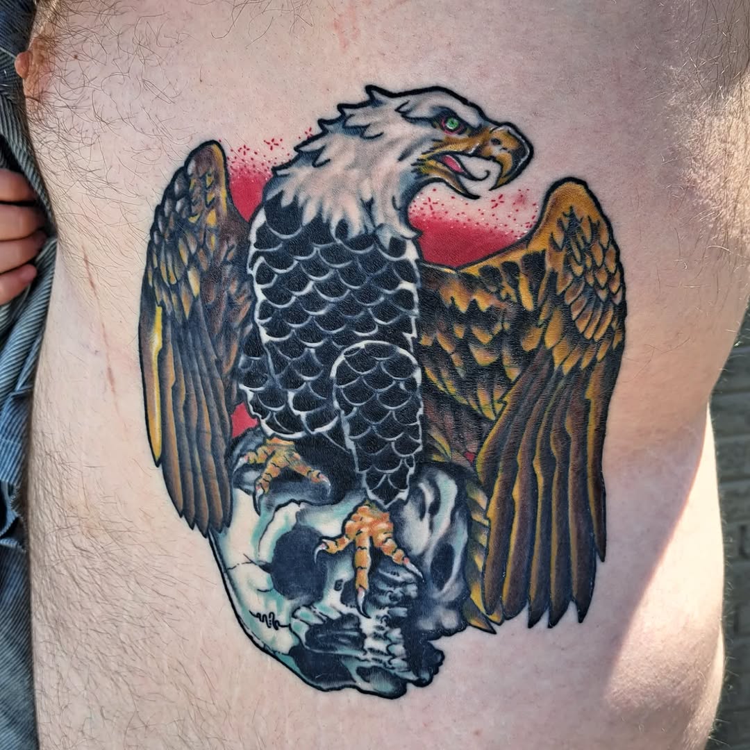 Tattoo by @snakemincey — american_traditional, realism