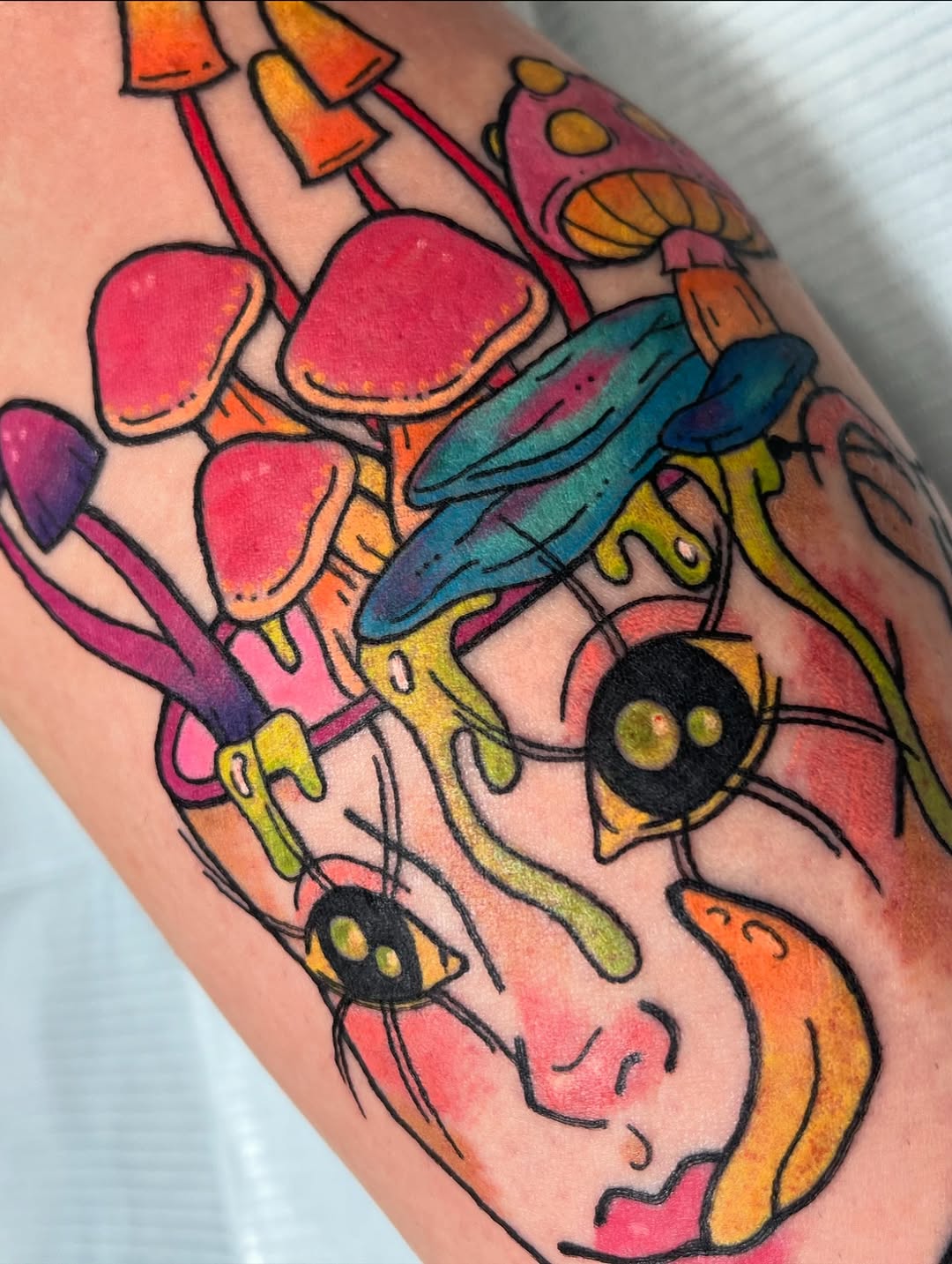 Tattoo by @kstuckeytattoos โ new_school, illustrative