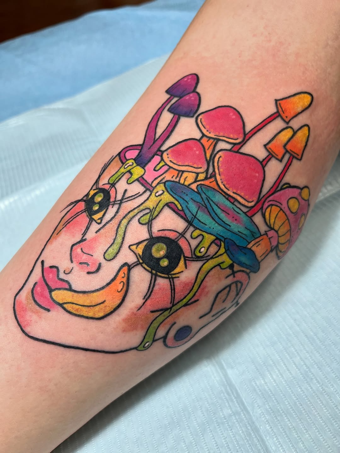 Tattoo by @kstuckeytattoos โ new_school, illustrative