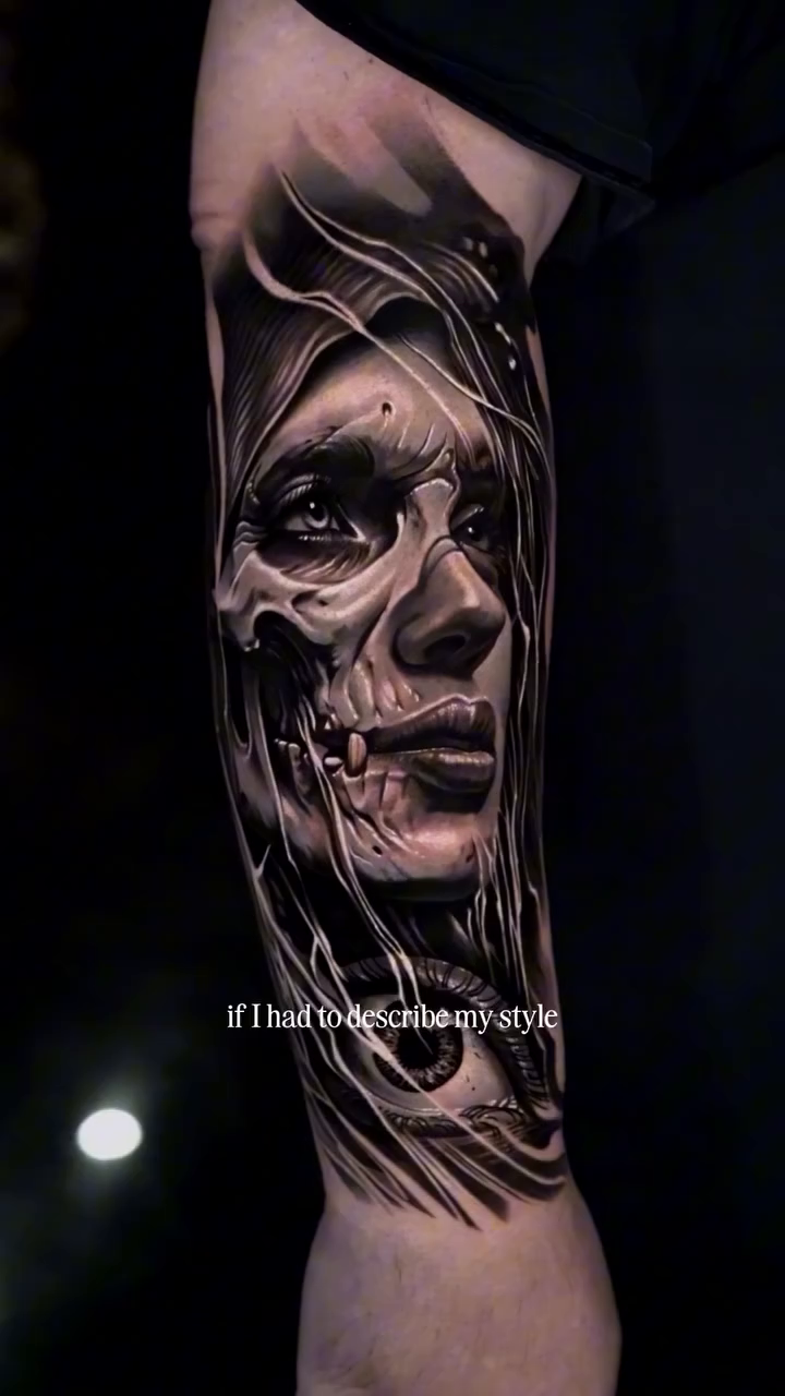Tattoo by @hiramksas โ black_and_grey, realism