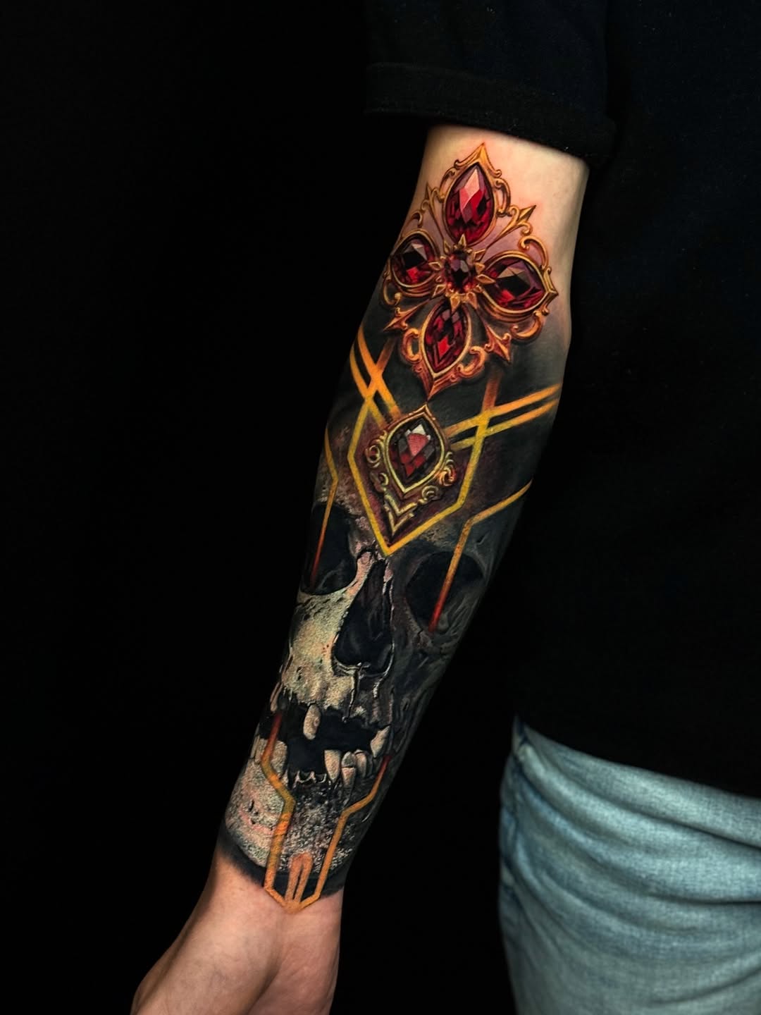 Tattoo by @nikolaymertsalov — realism, dark_realism
