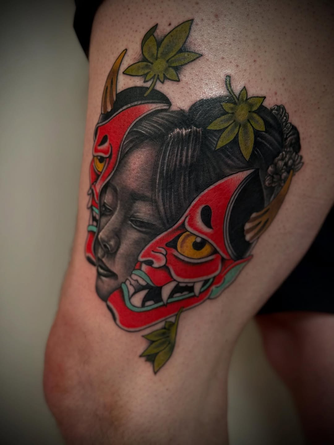 Tattoo by @aaronysidro — japanese_irezumi, realism