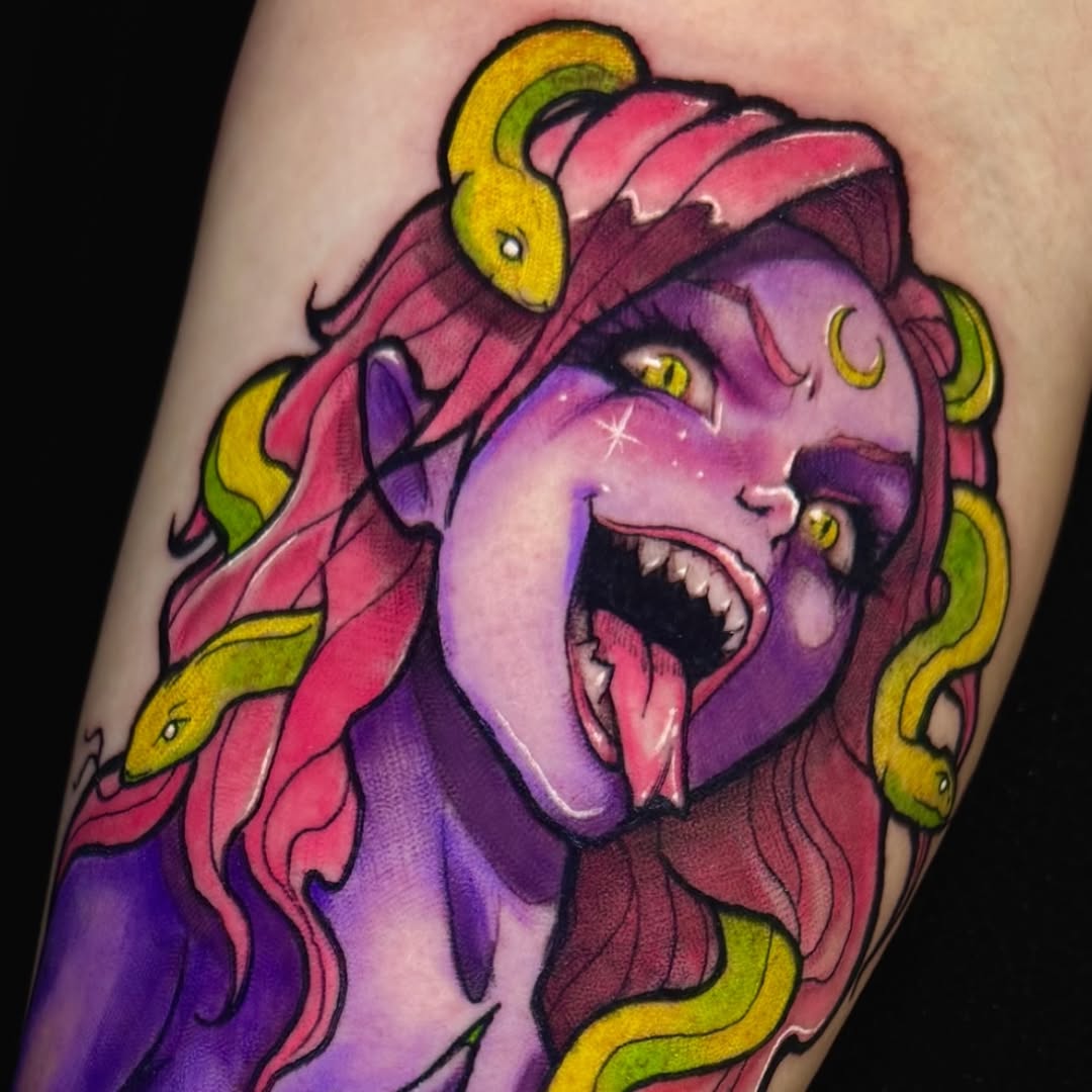 Tattoo by @zenfullart — new_school, anime