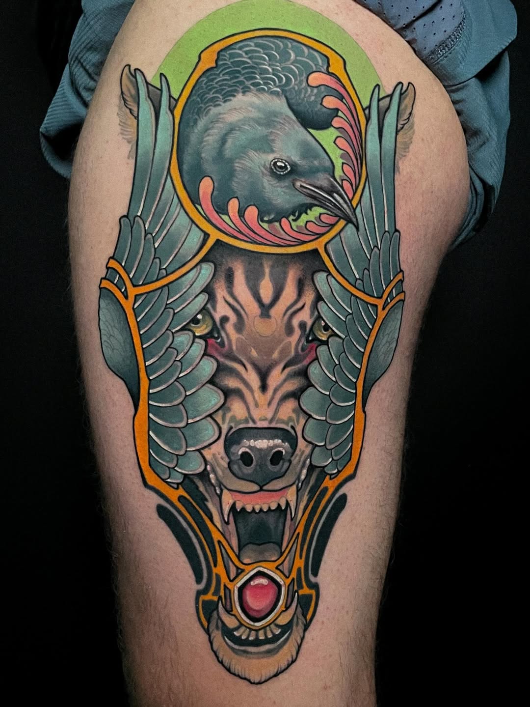 Tattoo by @earthgrasper — neo_traditional, realism