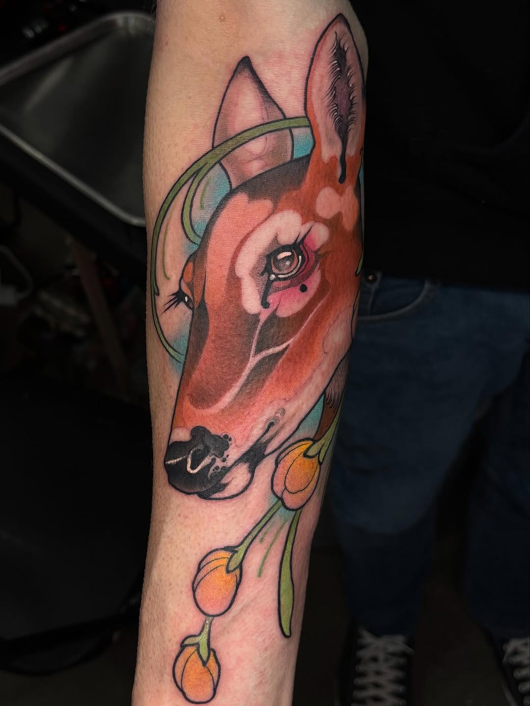 Tattoo by @earthgrasper — neo_traditional, realism