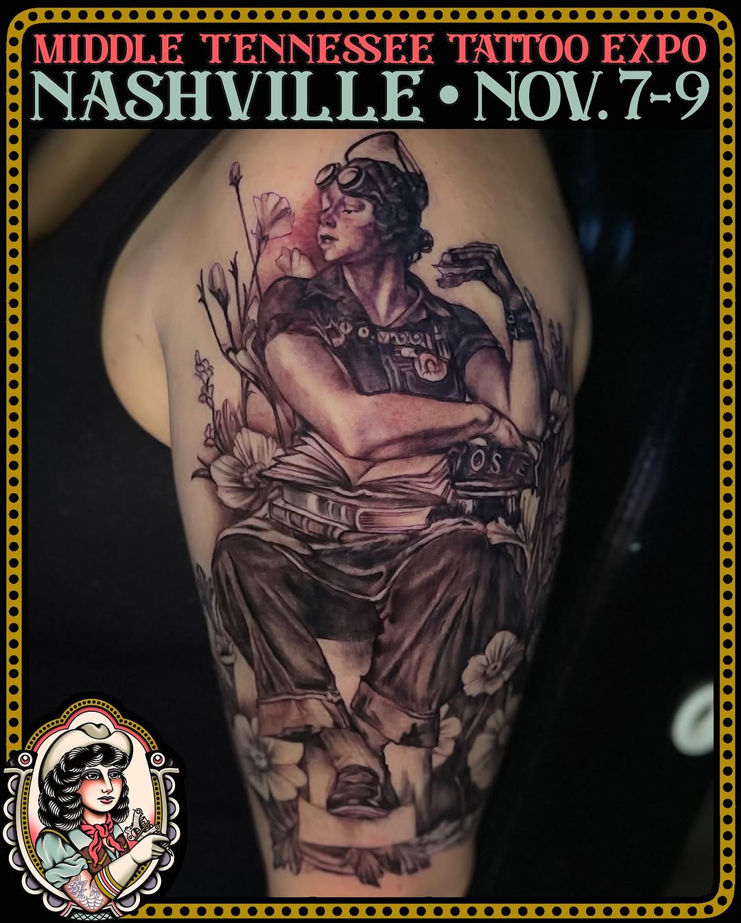Tattoo by @gabriele_tattooer — realism, black_and_grey