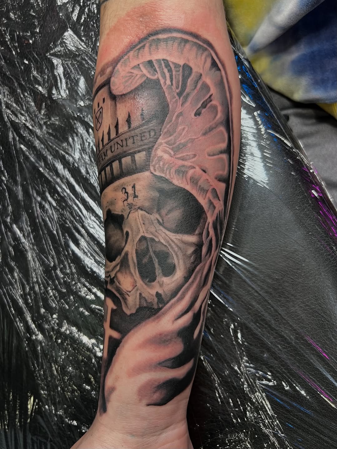 Tattoo by @d.muns_ink — realism, black_and_grey