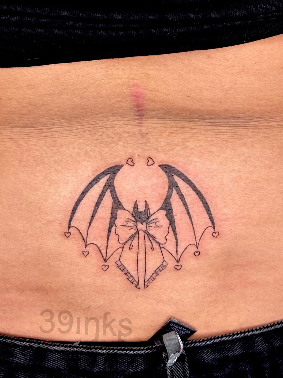 Tattoo by @39inks — blackwork
