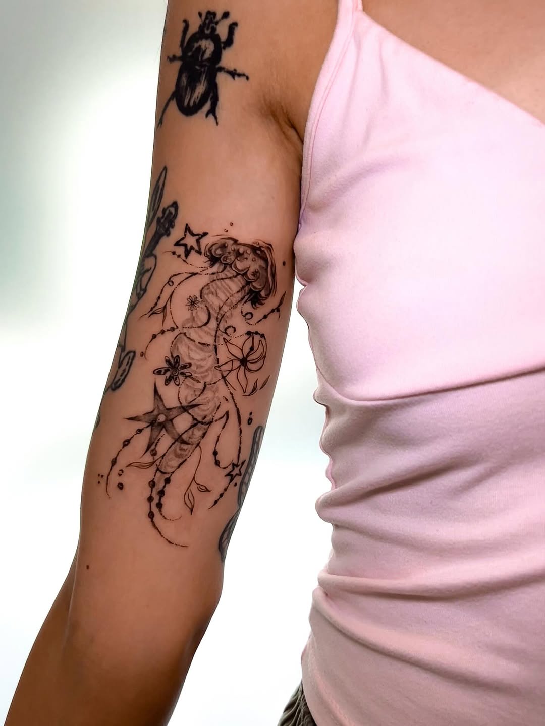 Tattoo by @dreamrealm — fine_line, illustrative