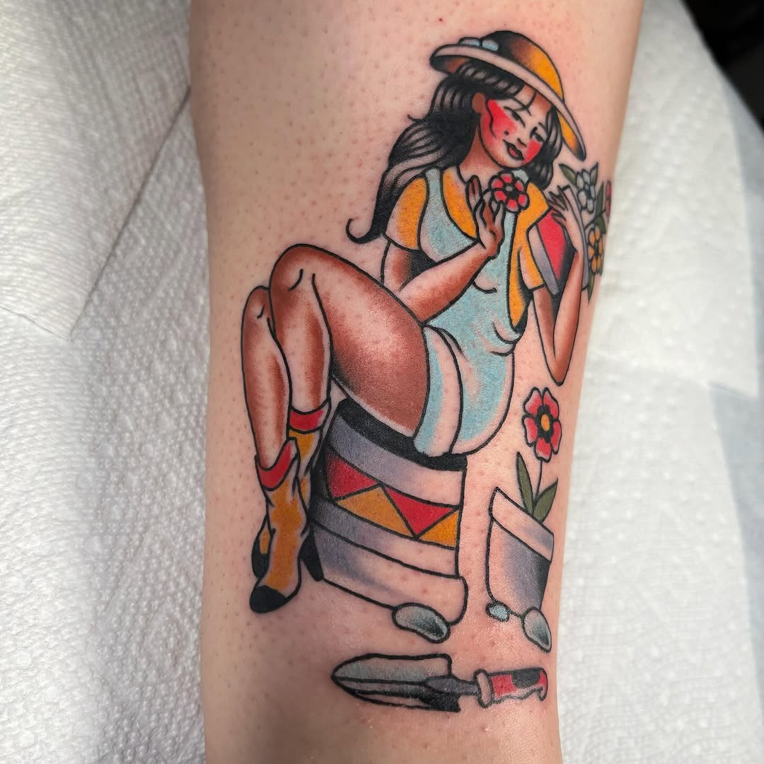 Tattoo by @peeweepain — american_traditional