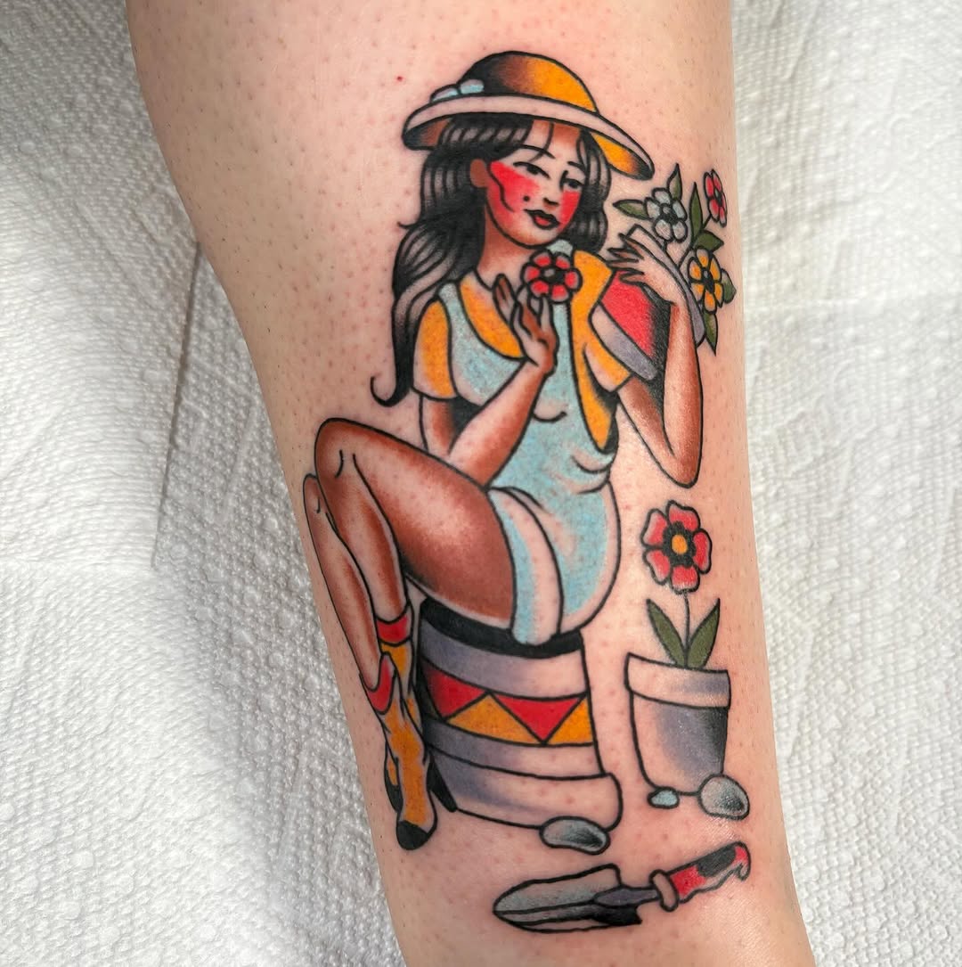 Tattoo by @peeweepain — american_traditional