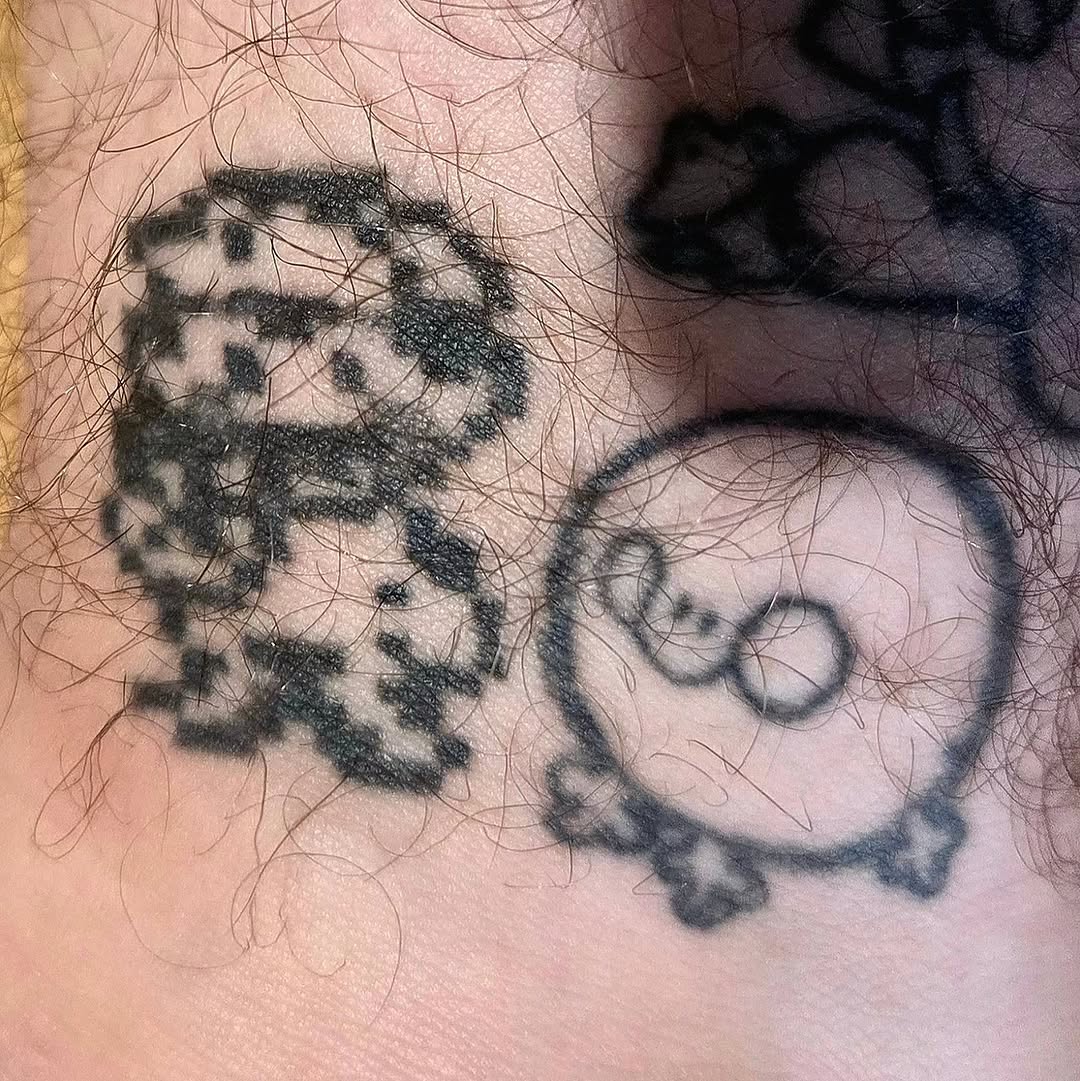 Tattoo by @stigmatist β blackwork