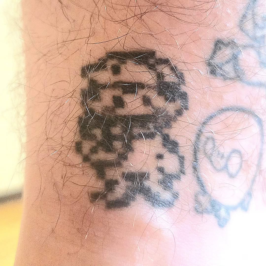 Tattoo by @stigmatist β blackwork