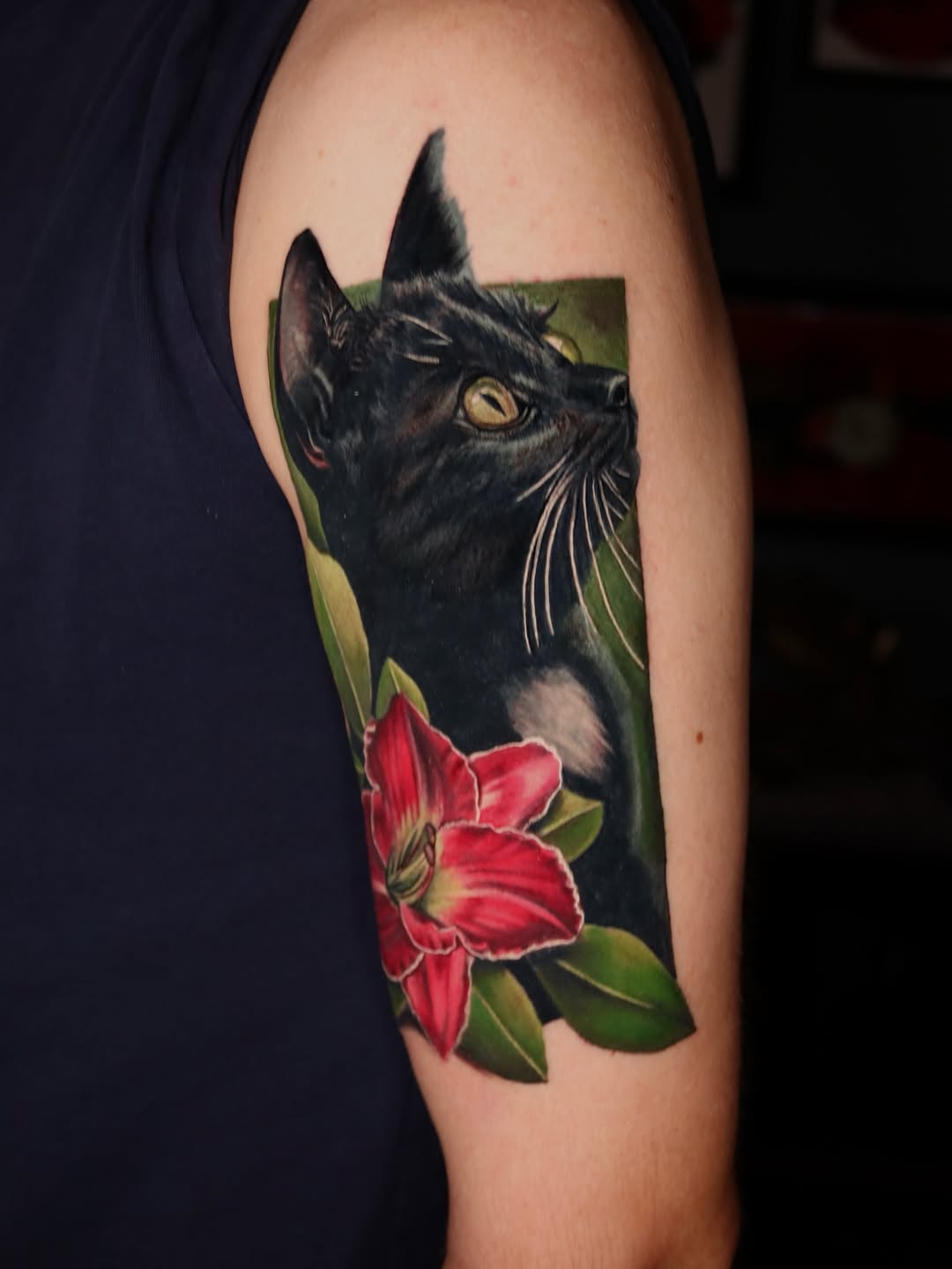 Tattoo by @winterhalo — realism, black_and_grey