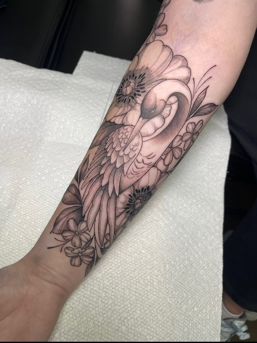 Tattoo by @lexx.christine โ illustrative, black_and_grey
