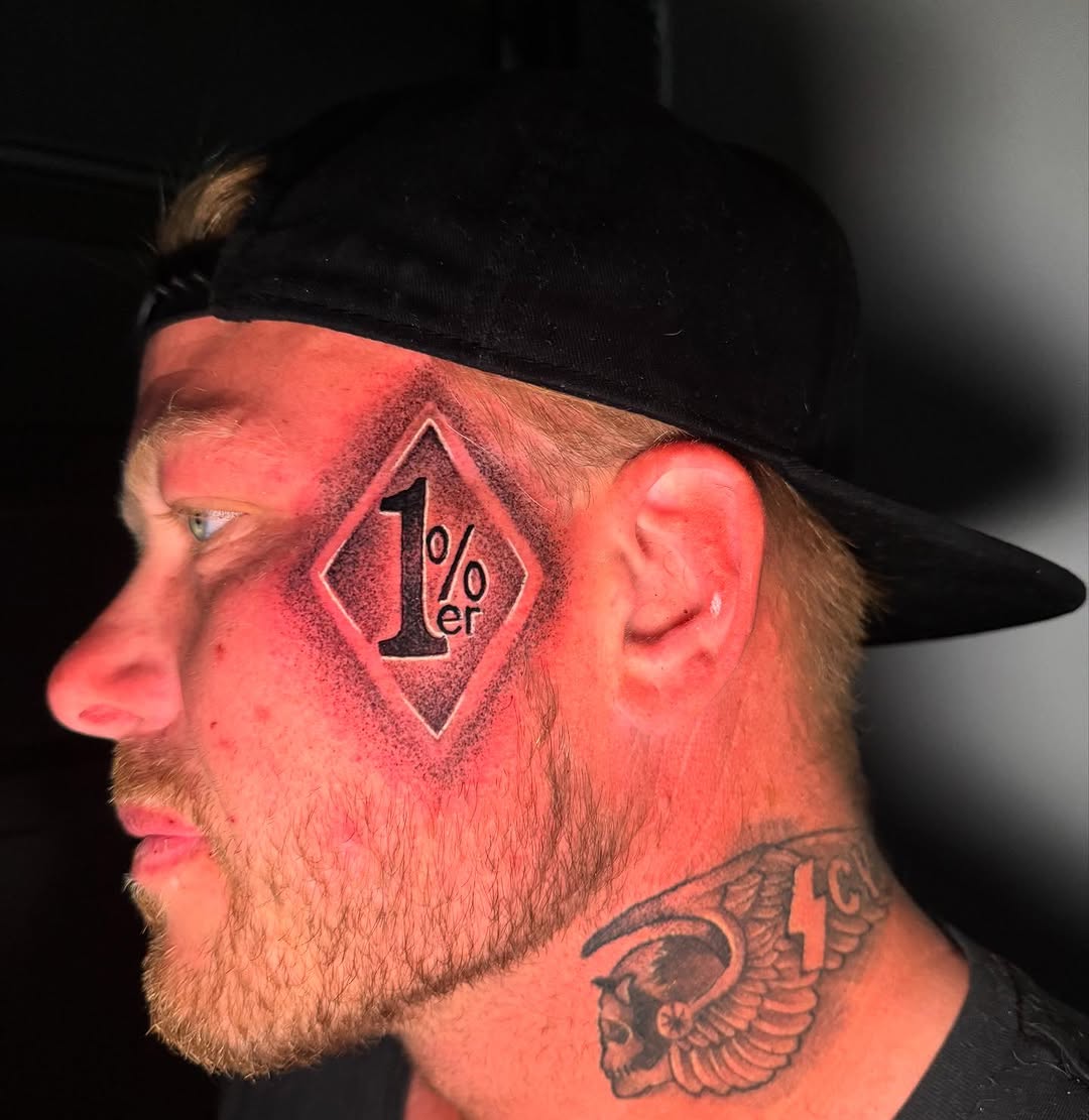 Tattoo by @wildchild_hamc — blackwork, lettering_script