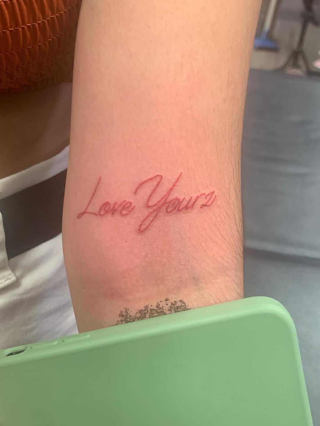 Tattoo by @the_tatuador265 — lettering_script, fine_line