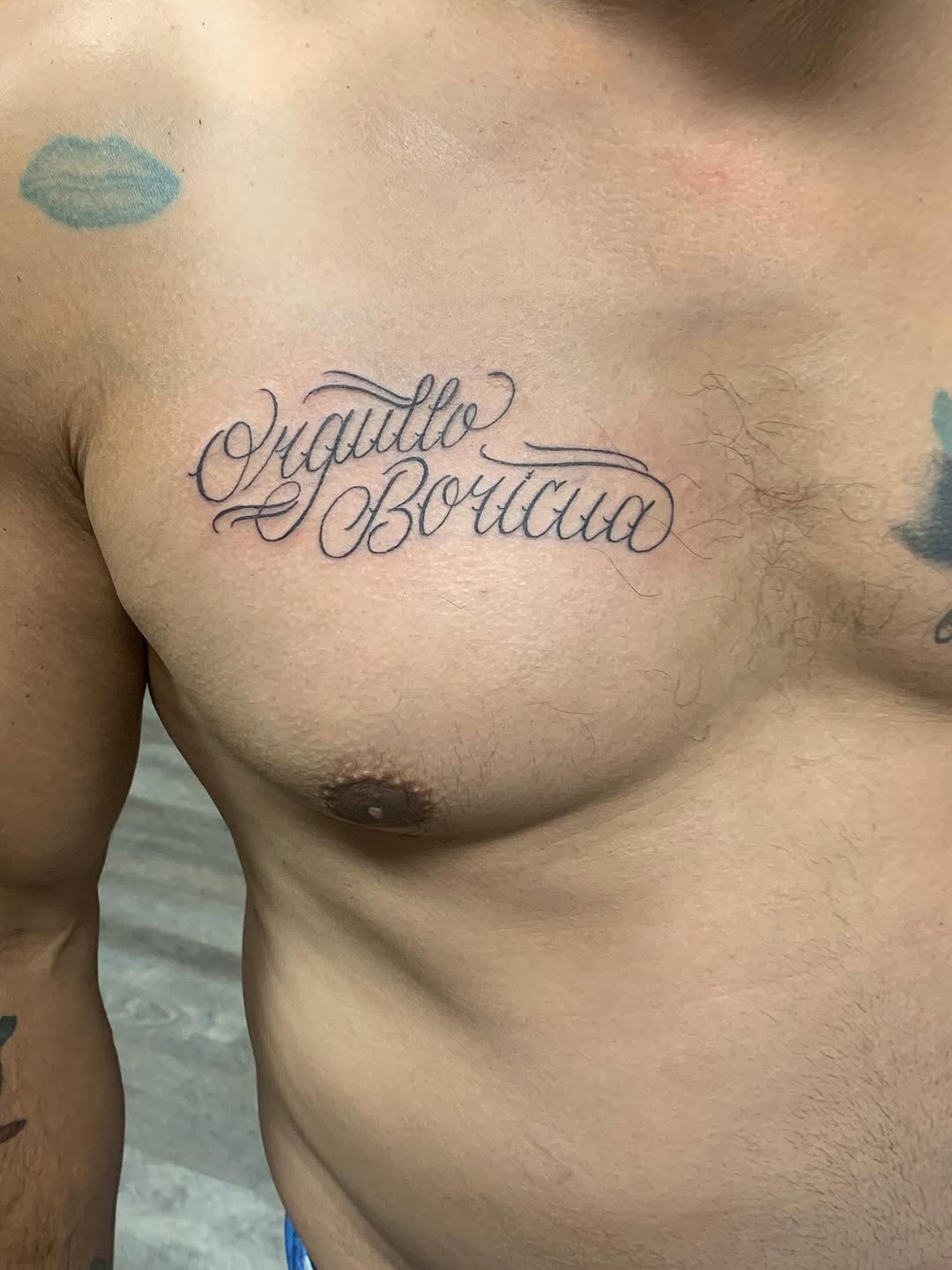 Tattoo by @the_tatuador265 — lettering_script, chicano