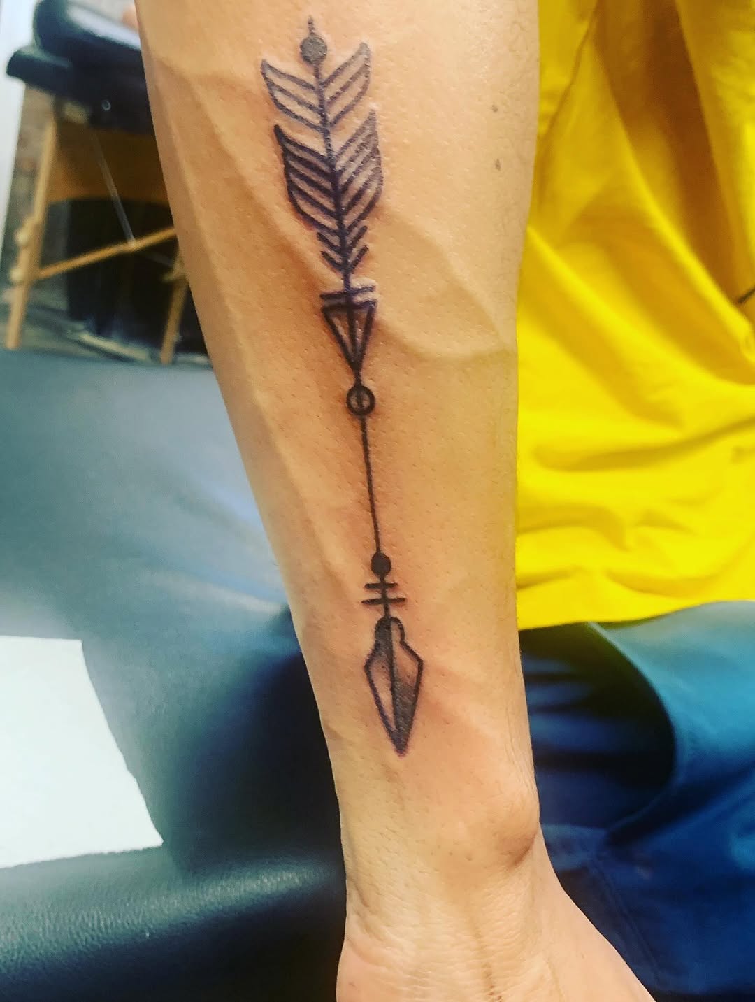 Tattoo by @the_tatuador265 — fine_line, geometric