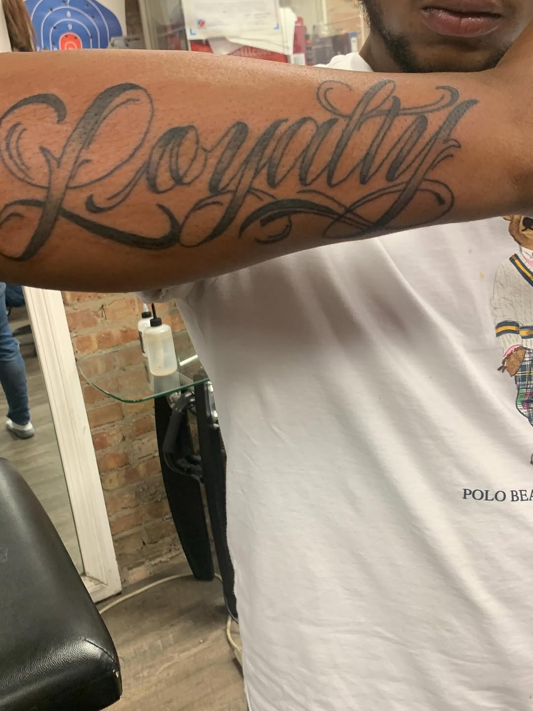 Tattoo by @the_tatuador265 — lettering_script