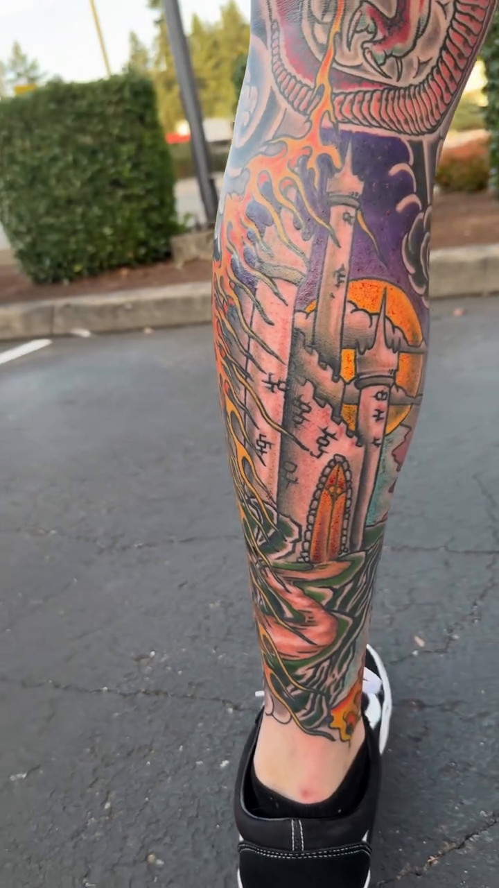Tattoo by @andrewmammoth — japanese_irezumi, neo_traditional